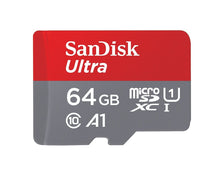 Cargar imagen en el visor de la galería, Tarjeta MicroSD Sandisk 64GB
